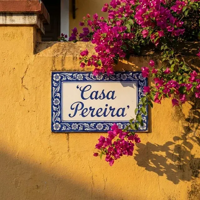 Custom Personalised Ceramic House Nameplate Goa India